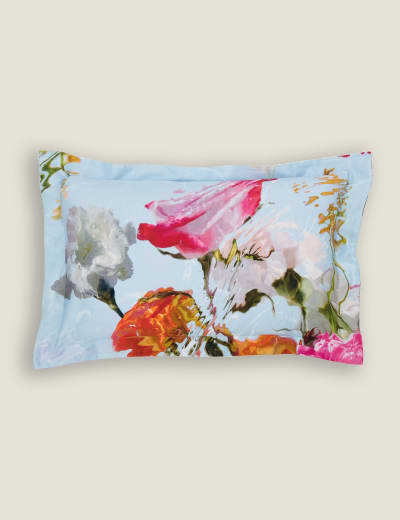 Sanderson spring flowers pillowcases top