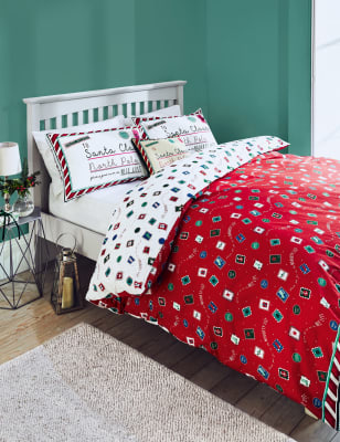 marks and spencer cot bed bedding