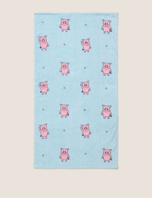 Pure Cotton Percy Pig™ Print Towel