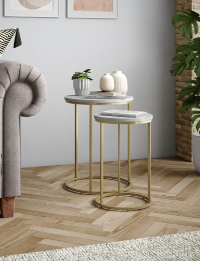Farley Round Nest of Tables M S