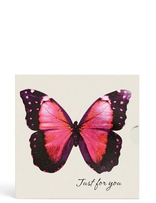 Just for You Butterfly Gift Card