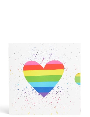 Rainbow Heart Gift Card