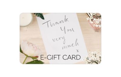Thank You Note E-Gift Card