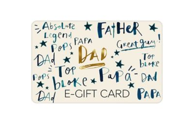 Dad Text E-Gift Card