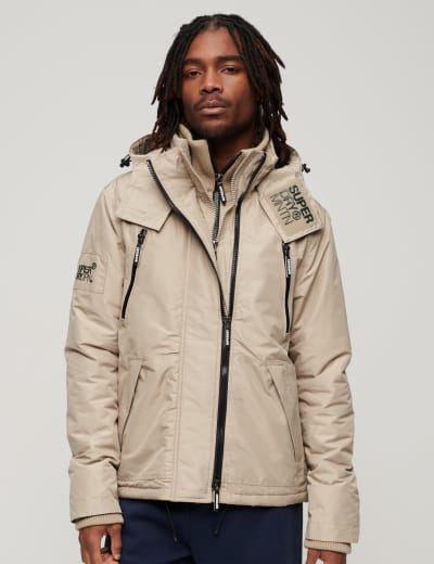 Hooded padded double clearance zip
