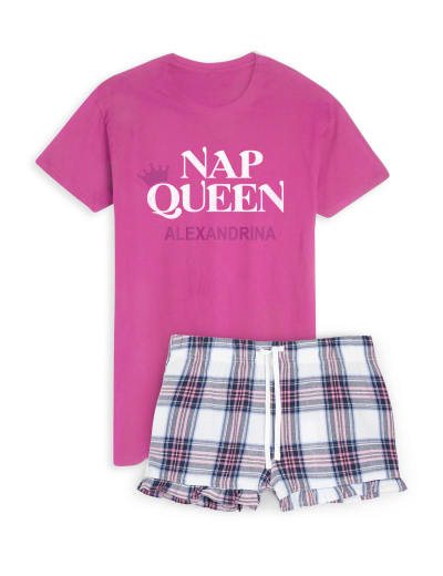 Ladies revere collar pyjamas deals