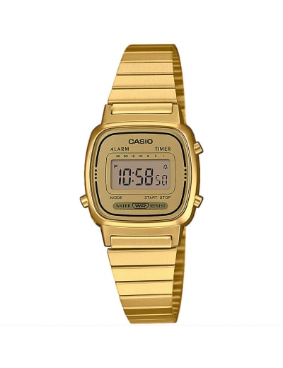 Casio Vintage Chronograph Metal Bracelet Watch Casio M S