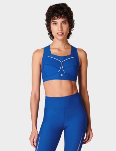 Stamina Sports Bra - Light Ray Blue - Sweaty Betty