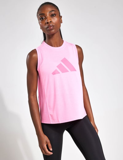 Adidas pink vest sale