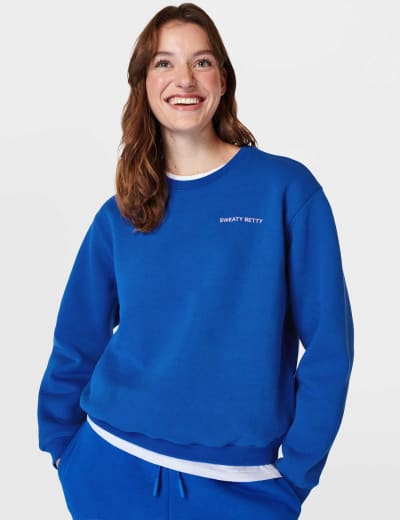 Essential pure cotton sweatshirt deals