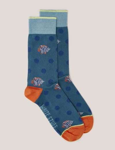 Fat face slipper online socks mens