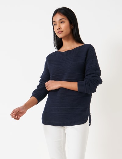 Slash neck sweatshirt shop