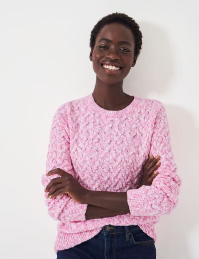 Cable Knit Roll Neck Longline Jumper M S Collection M S
