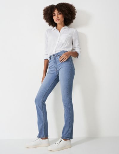 High Waisted Slim Jeans, SOSANDAR