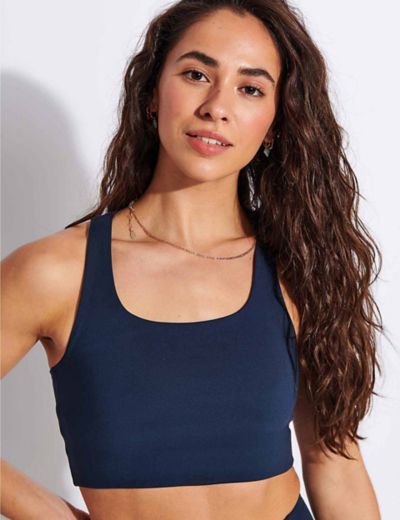 girlfriend collective, Intimates & Sleepwear, Girlfriend Collective Cleo  Workout Sports Bra In Sea Glass Limited Edition Nwt