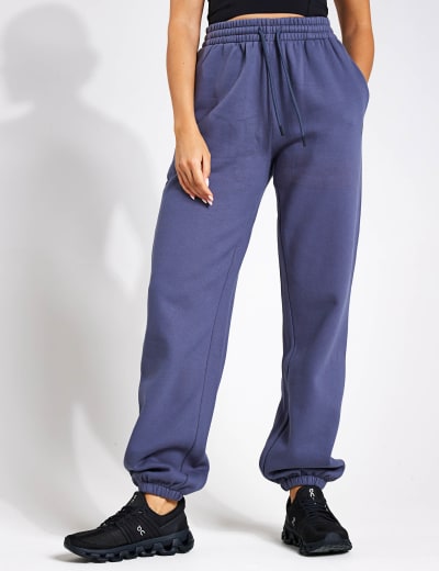 Cotton Rich Drawstring Cuffed Joggers M S Collection M S
