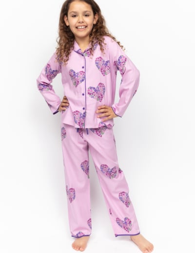 PENELOPE WILDBERRY FUZZY PAJAMA PANT - BARBIE – Meant 2 Be Kids