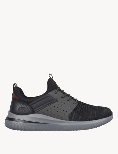 Mens wide fit deals slip on trainers