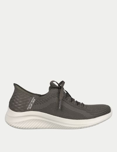 Ultra Flex 3.0 Shiny Night Slip On Trainers Skechers M S