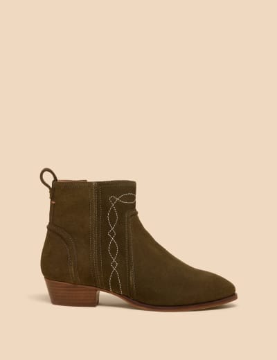Wide Fit Leather Riding Knee High Boots M S Collection M S