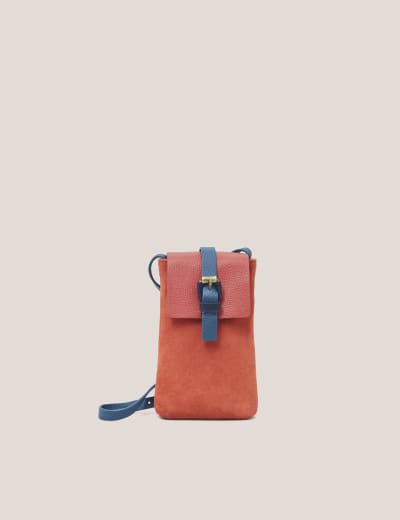 Leather Cross Body Phone Bag White Stuff M S