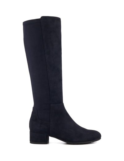 Dune suede knee high boots hotsell