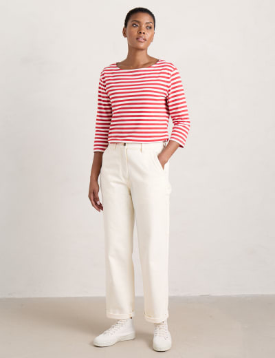 M&s discount striped trousers
