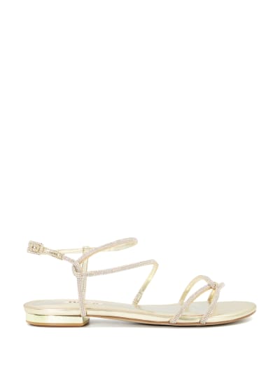 Dune sparkly flip flops store