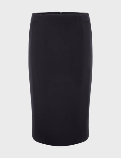Black pencil shop skirt m&s