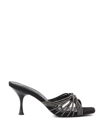 Strappy sales black mules