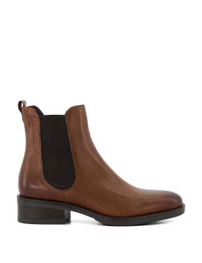 Brogue Detail Lace Up Flat Ankle Boots M S Collection M S
