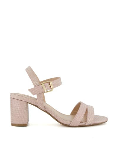 Wide Fit Leather Ankle Strap Sandals Dune London M S