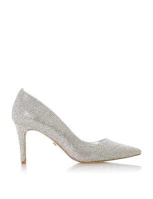 ladies silver shoes uk