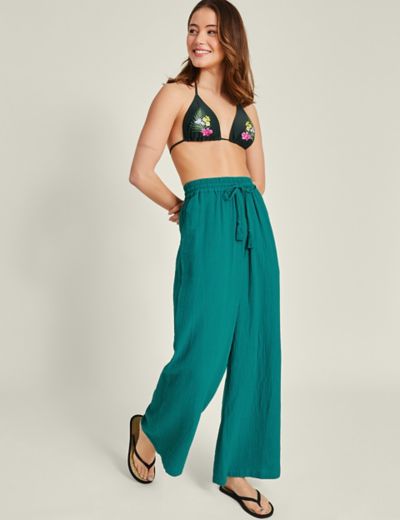 M&S Womens Cord High Waisted Leggings - 6SHT - Dark Green, Dark  Green,Black,Midnight Navy,Bitter Chocolate, £19.50