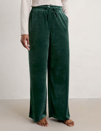 M&s best sale velour joggers