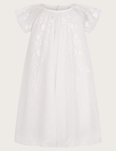 Pure Cotton Christening Romper 7 lbs 1 Yr M S Collection M S