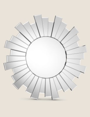 Sunburst Large Round Mirror