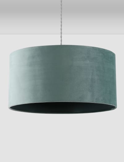 Velvet Oversized Ceiling Lamp Shade M S Collection M S