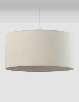 Velvet Oversized Ceiling Lamp Shade