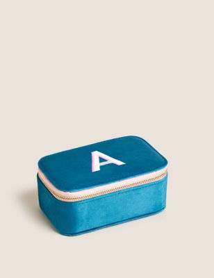 Velvet Alphabet Trinket Box