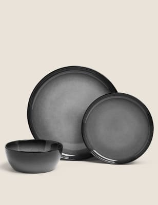12 Piece Amberley Reactive Dinner Set