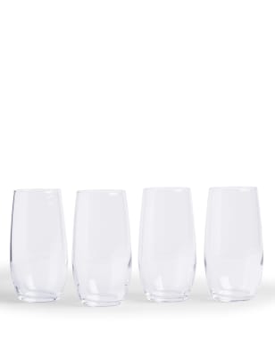 Set of 4 Highball Glasses