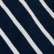 Pure Cotton Striped Apron - navy