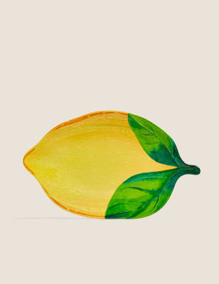 Tropical Jungle Large Lemon Picnic Platter