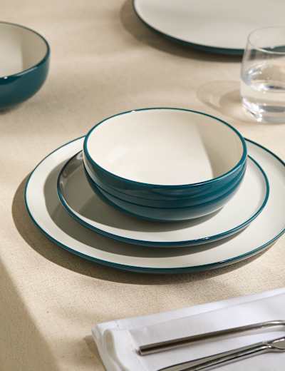 12 Piece Tribeca Dinner Set | M&S Collection | M&S