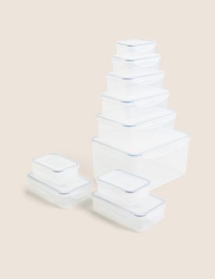 Set of 10 Storage Containers