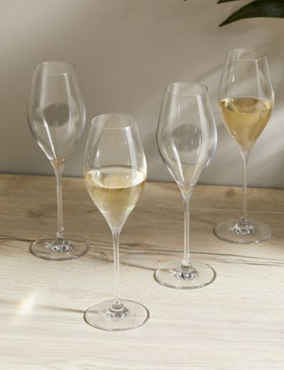 The White Company Maltby Wine Glasses Set of 4, , Size: One Size