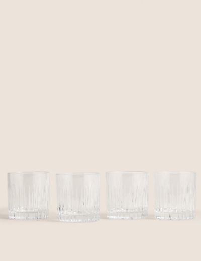 Buy Set of 4 Tribeca Stackable Wine Glasses beige online