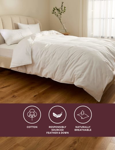 Duck Feather Down 10.5 Tog Duvet M S Collection M S