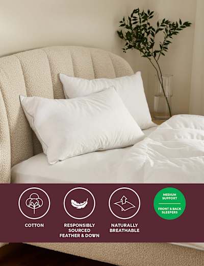 Side Sleeper Walled Pillow Sleep Solutions M S